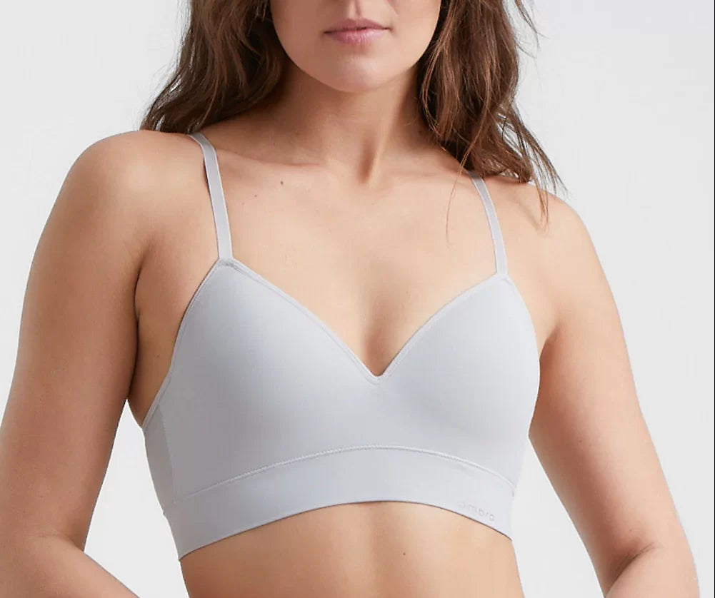 Ambra Bondi Bare Padded Longline Bra - #color_cloud