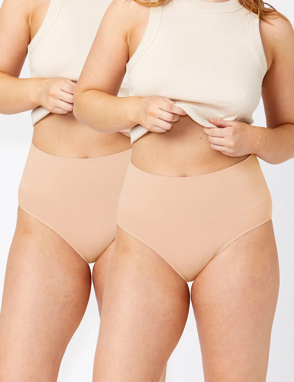 Ambra Seamless Smoothies Recycled Full Brief 2 Pack