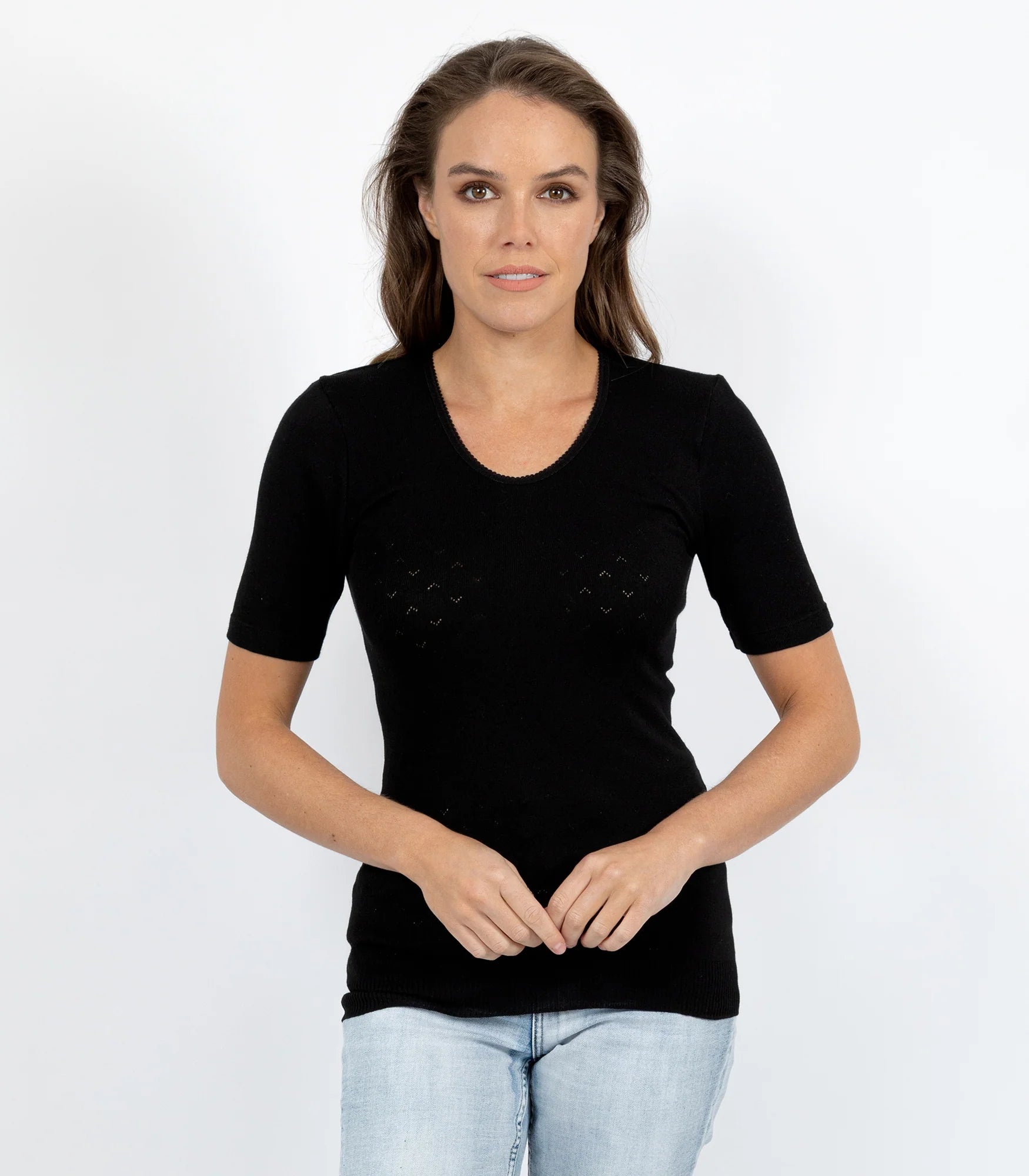 Baselayers Traditional Thermal RTR Side Seamfree Short Sleeve