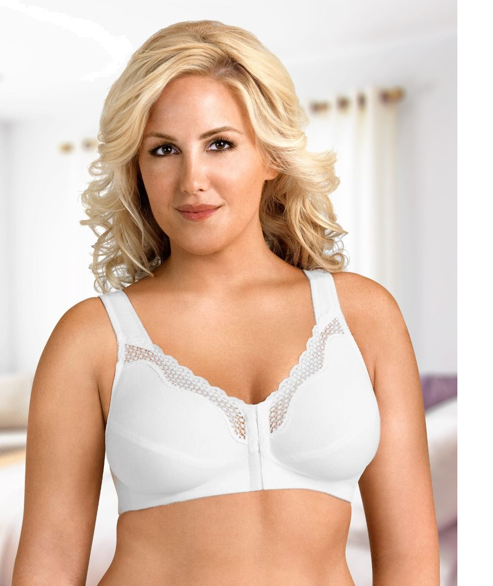 Exquisite Form Front Close Cotton Posture Support Bra
