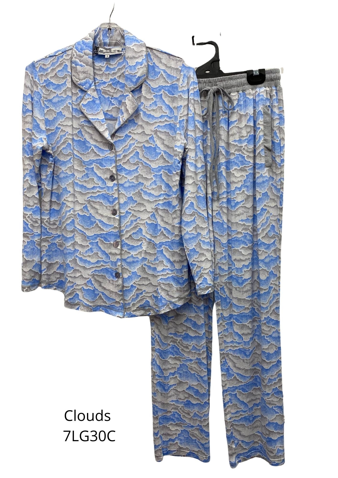 Florence Broadhurst Clouds PJ Set
