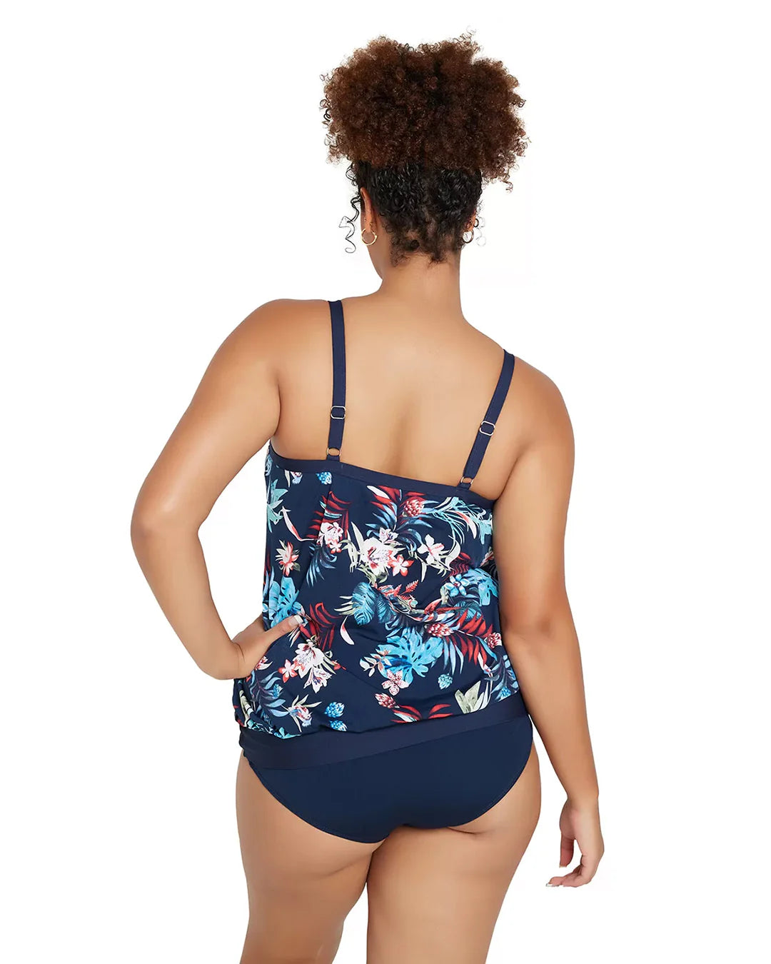 Genevieve Blouson Tankini Top
