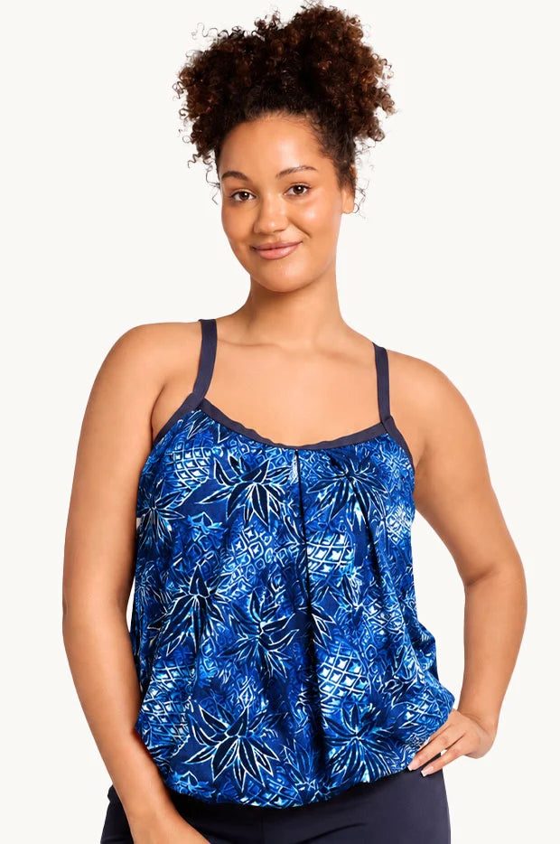 Genevieve Blouson Tankini Top