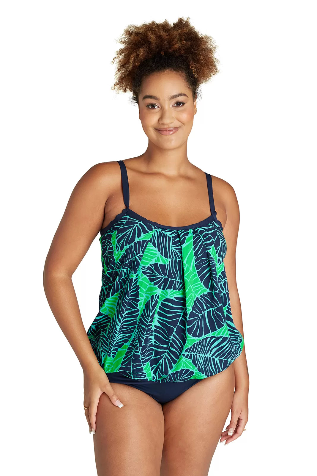 Genevieve Blouson Tankini Top