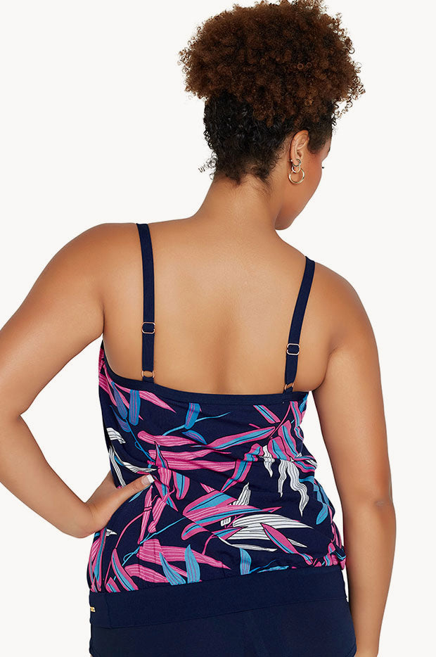 Genevieve Blouson Tankini Top