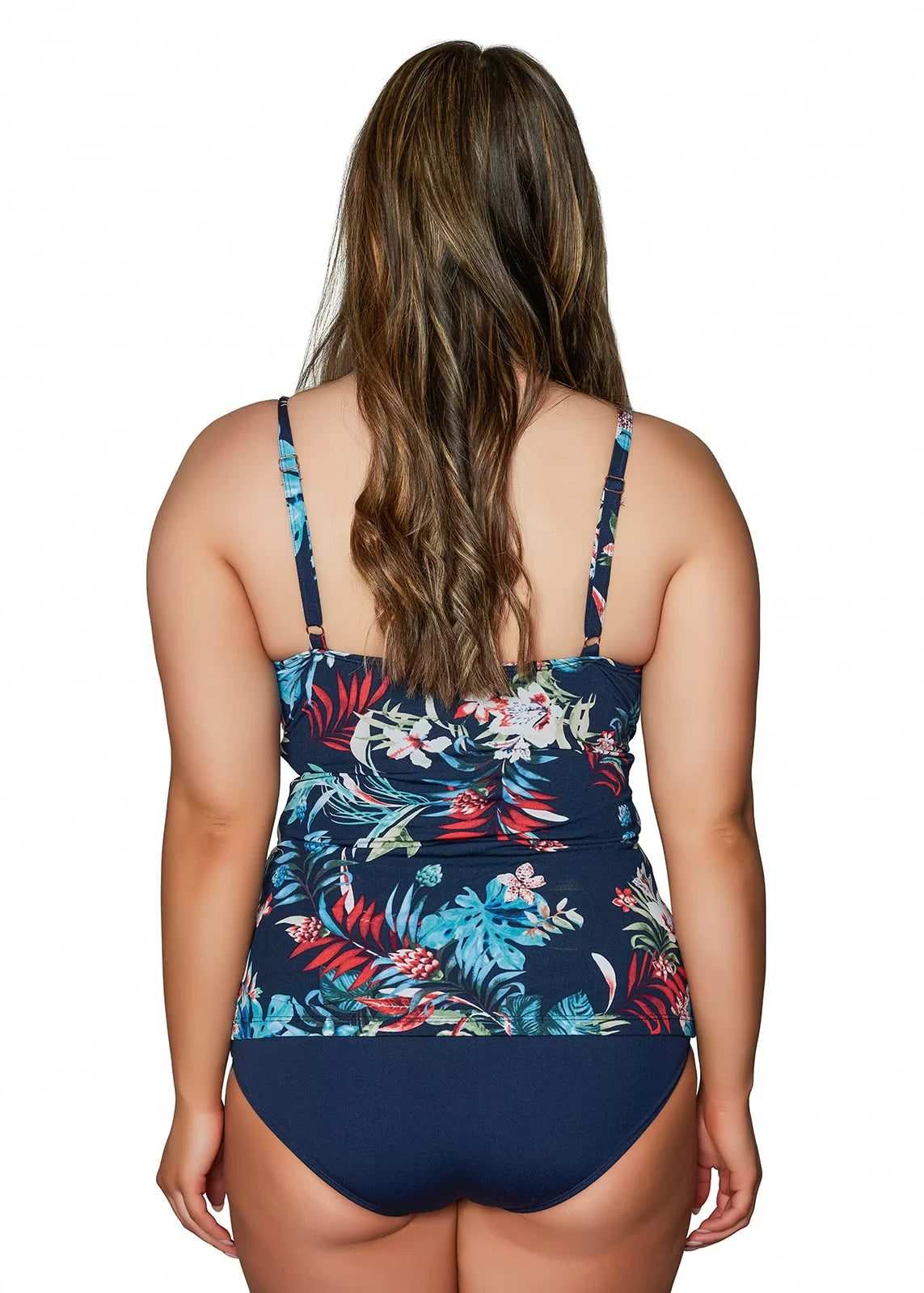Genevieve Cross Over Tankini Top
