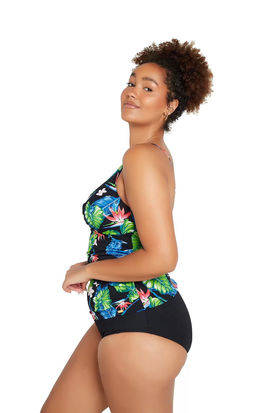 Genevieve Cross Over Tankini Top