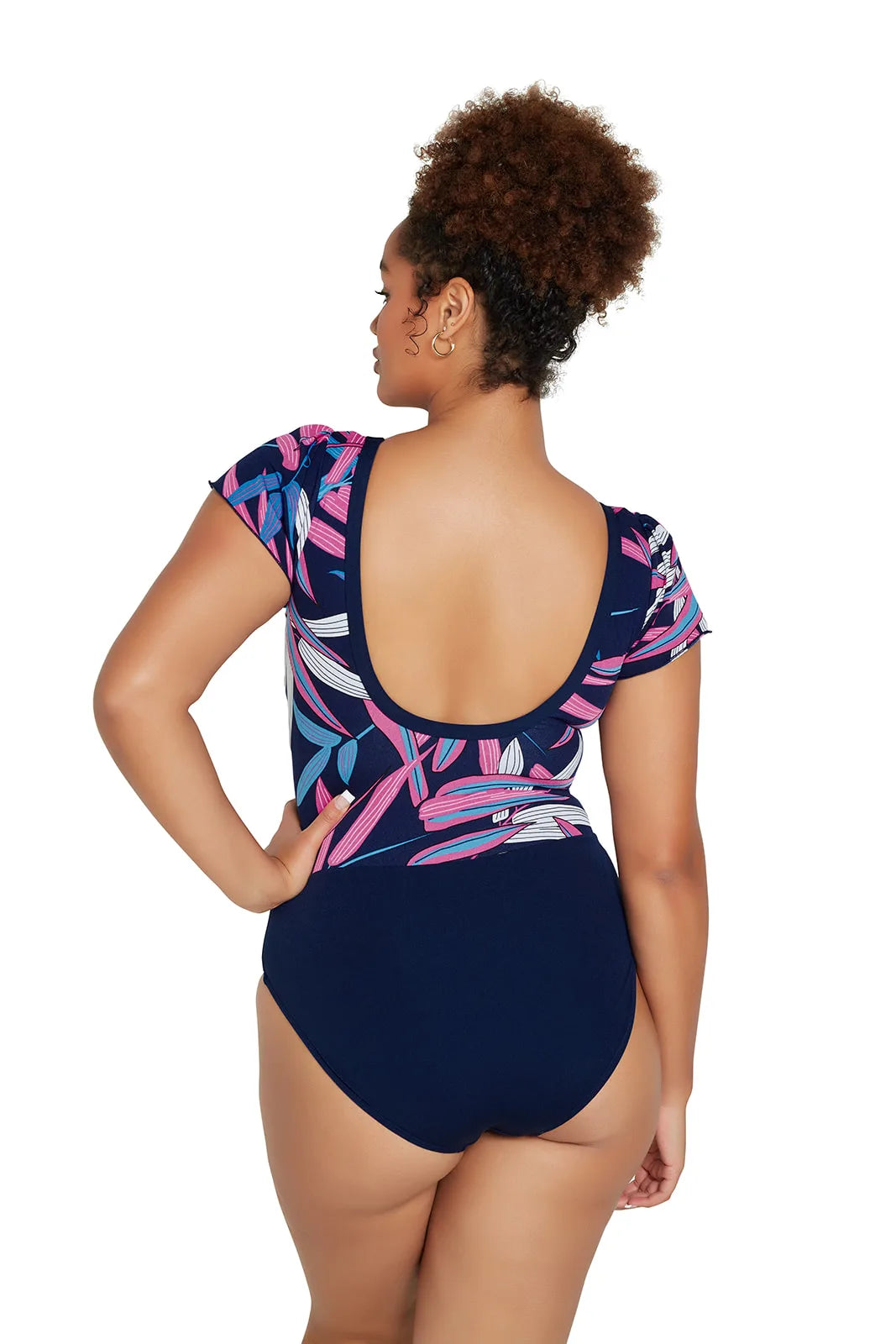 Genevieve Frilled Suba Suit One-Piece Swimsuit