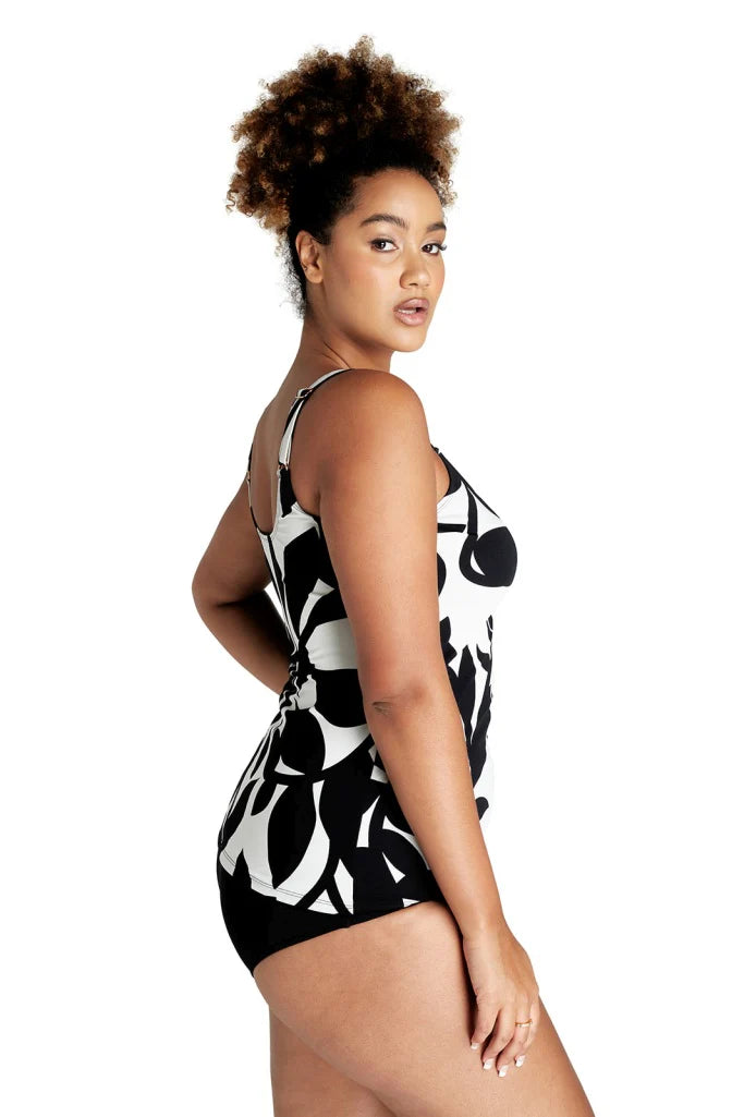 Genevieve Scoop Neck Tankini Top