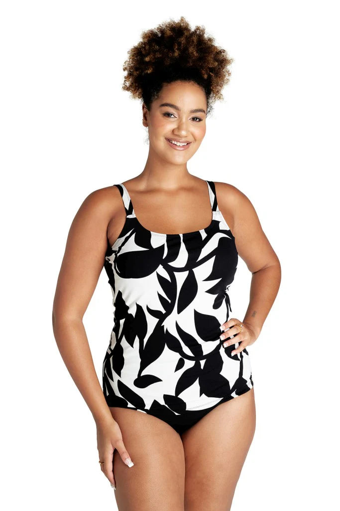 Genevieve Scoop Neck Tankini Top
