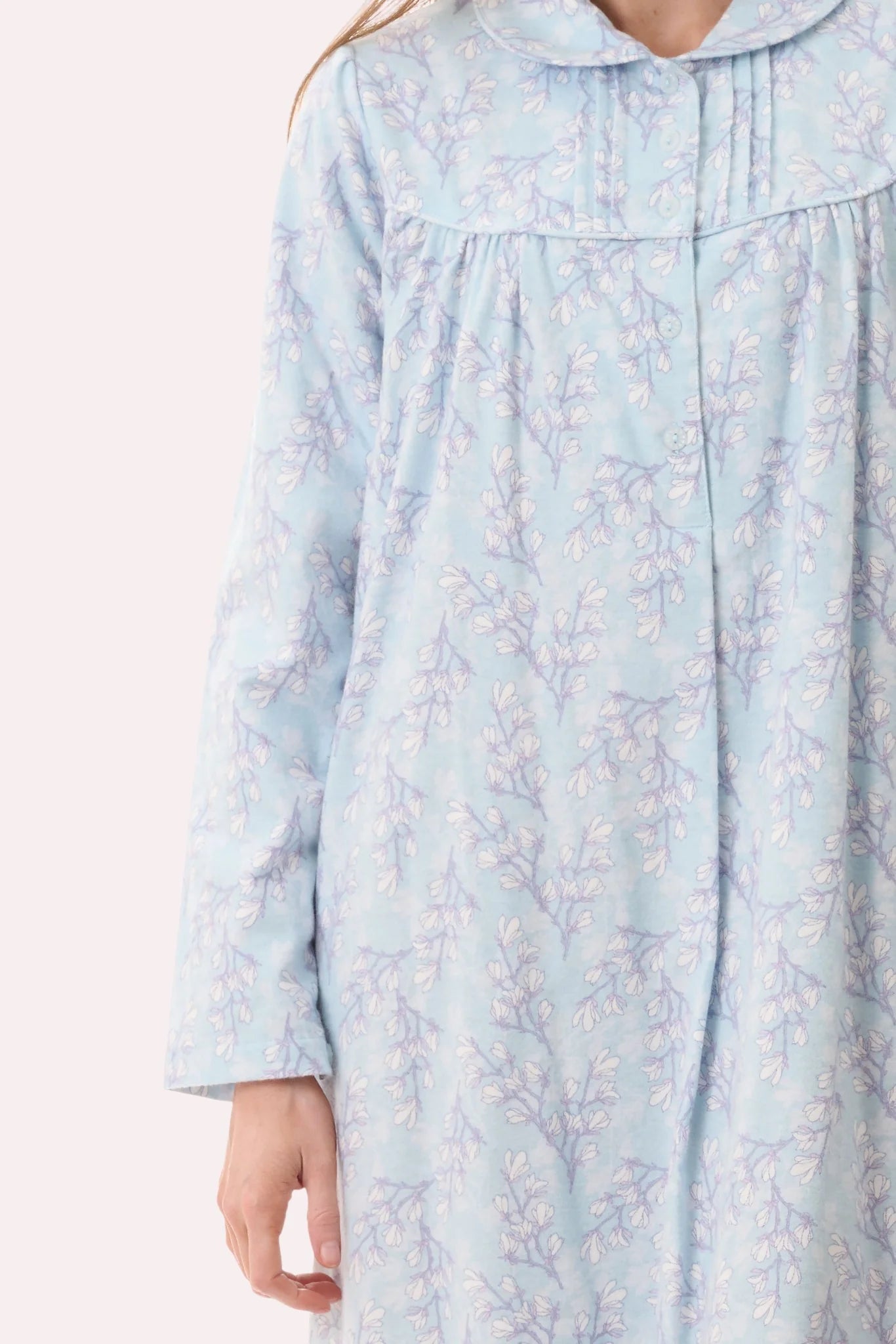 Givoni Jamie Long Collared Nightie