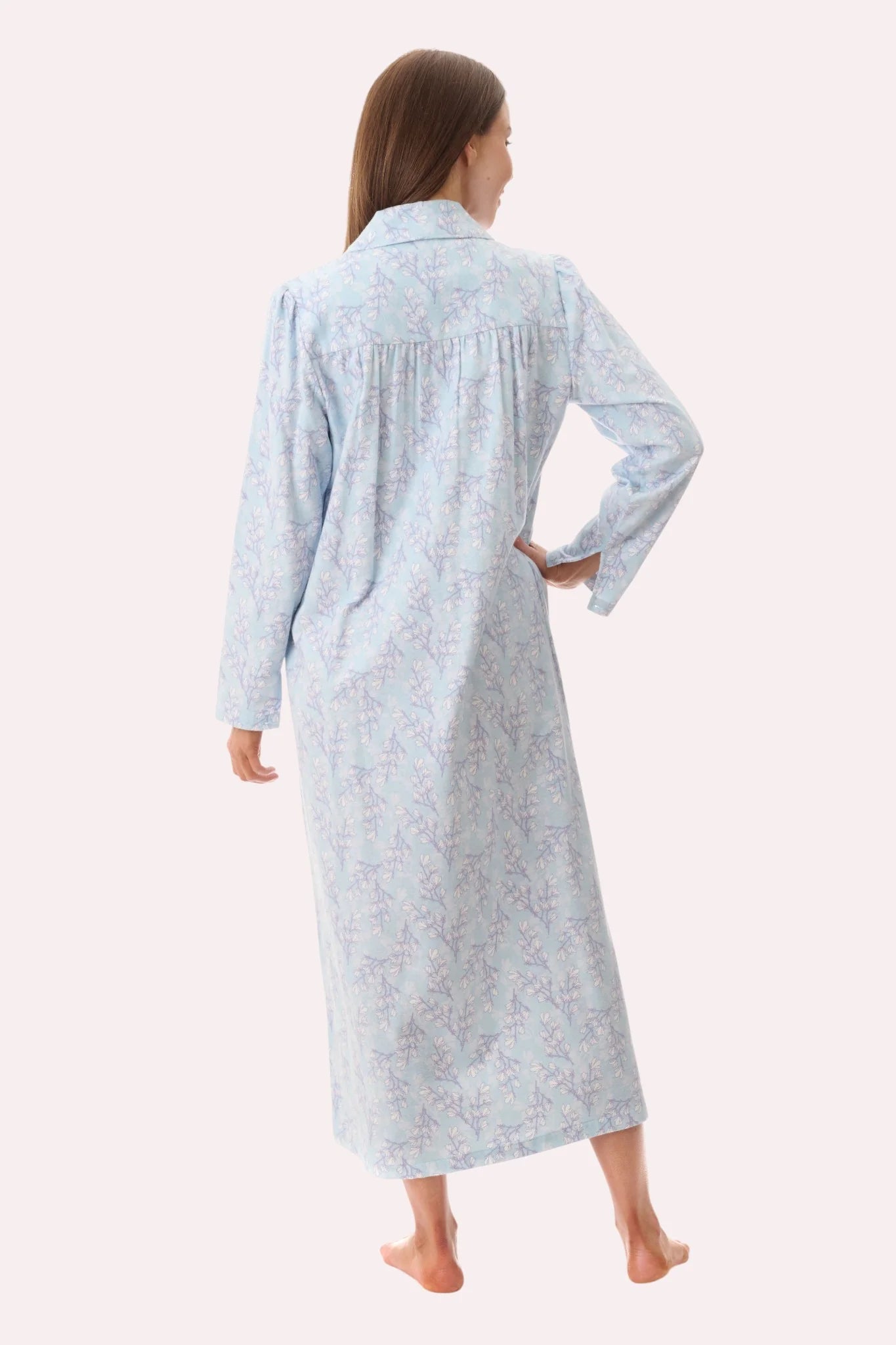 Givoni Jamie Long Collared Nightie