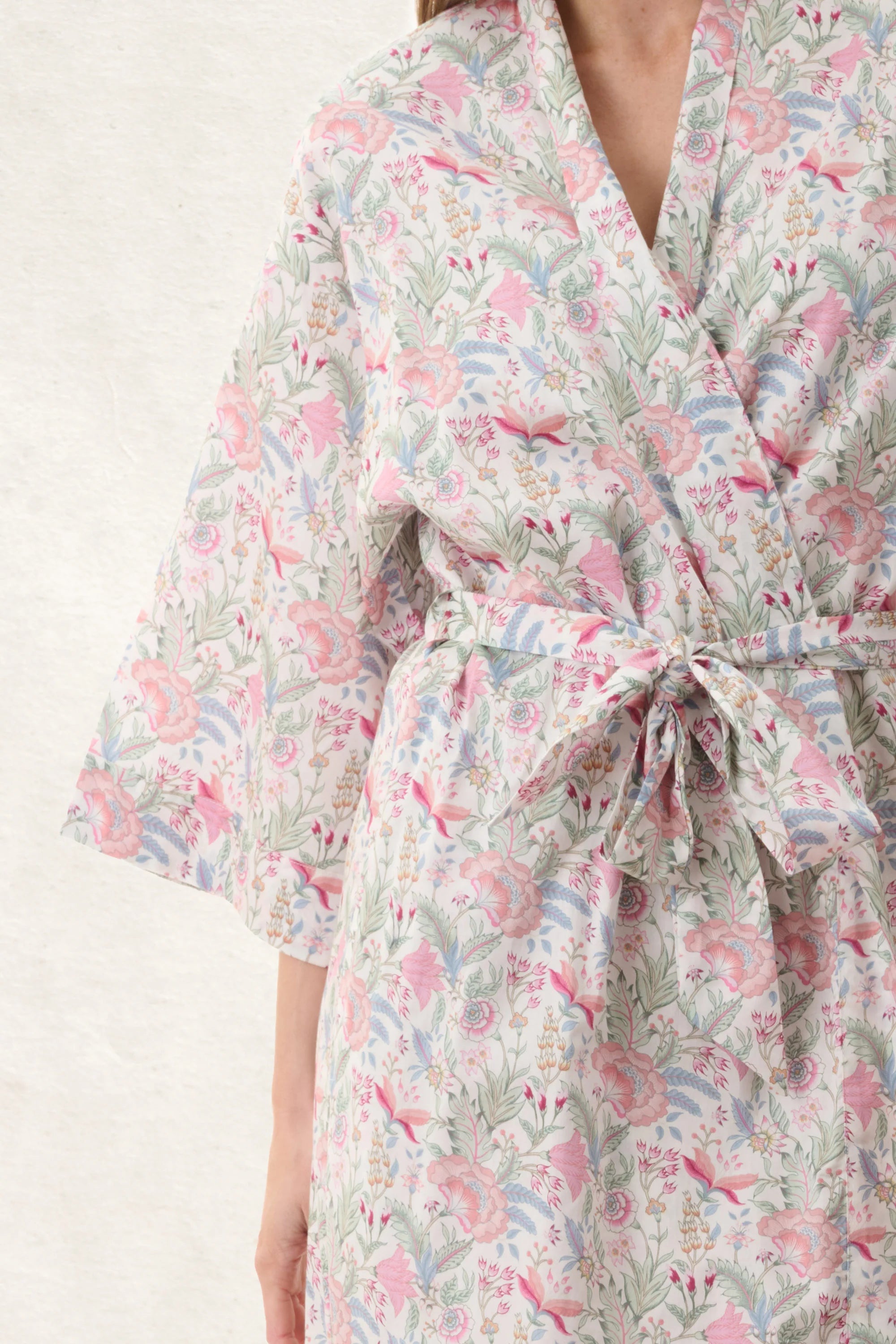 Givoni Viviene Mid Length Wrap Gown