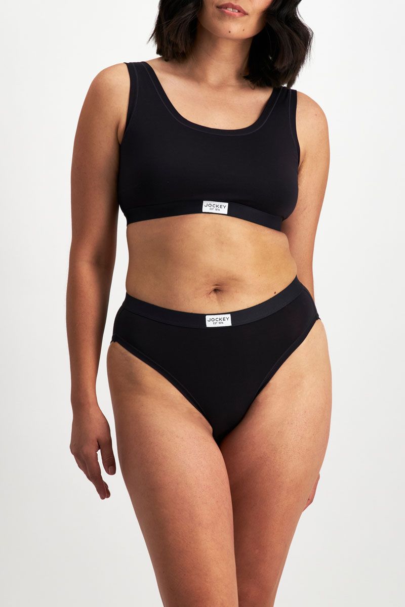 Jockey Comfort Classic Bamboo Hi-Cut 2Pack