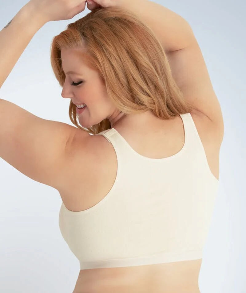 Leading Lady Lillian Wirefree Back Smoothing Front Close Bra