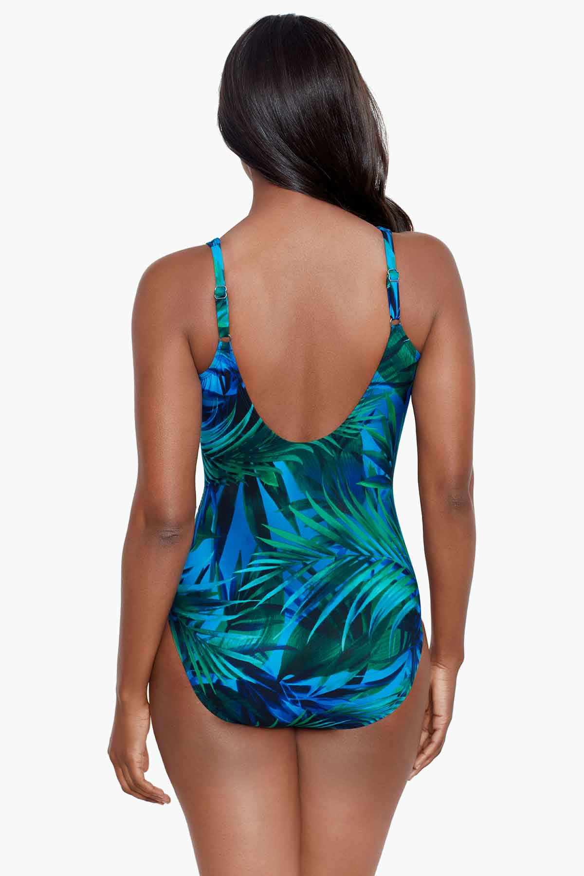 Miraclesuit Swim Oceanus One Piece in Palm Reeder Swimsuit