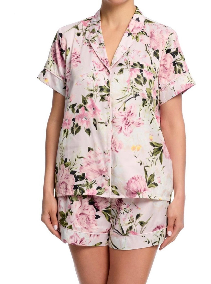 Sainted Sisters Satin Short PJ Set