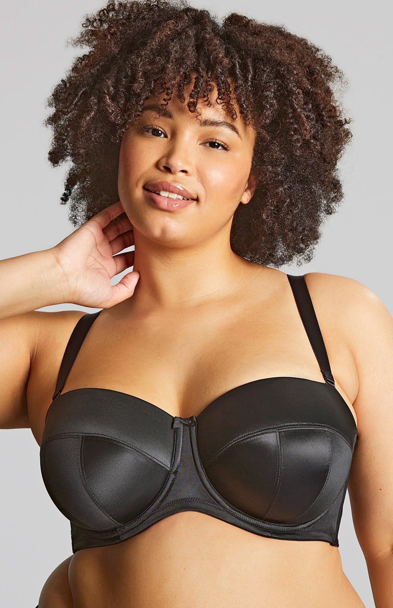 Sculptresse Dana Balcony Strapless Bra