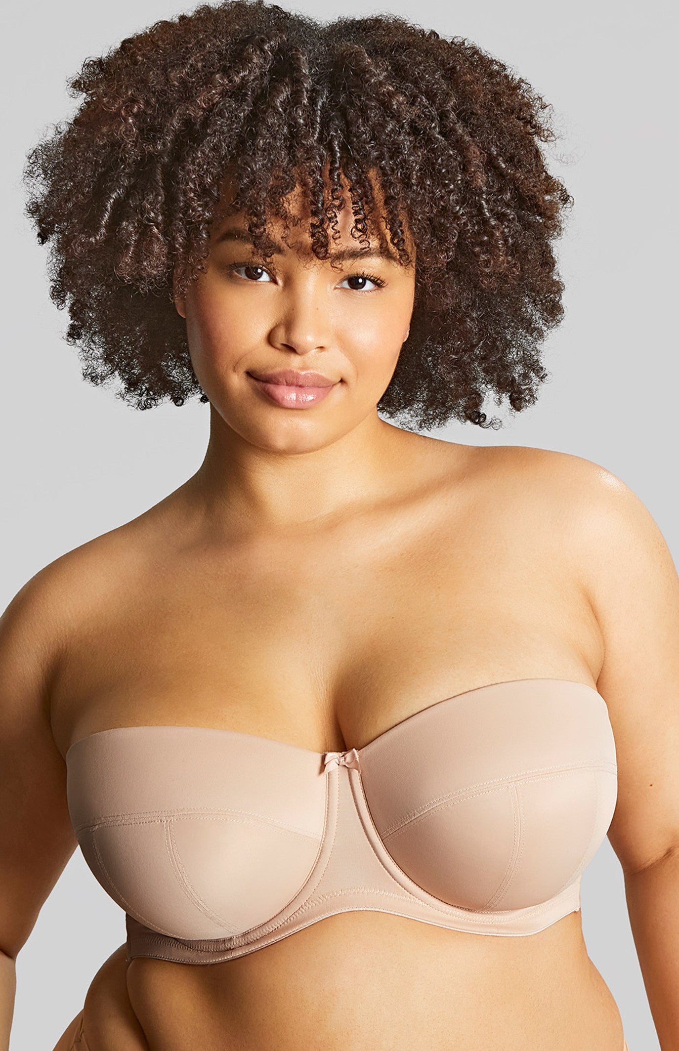 Sculptresse Dana Balcony Strapless Bra