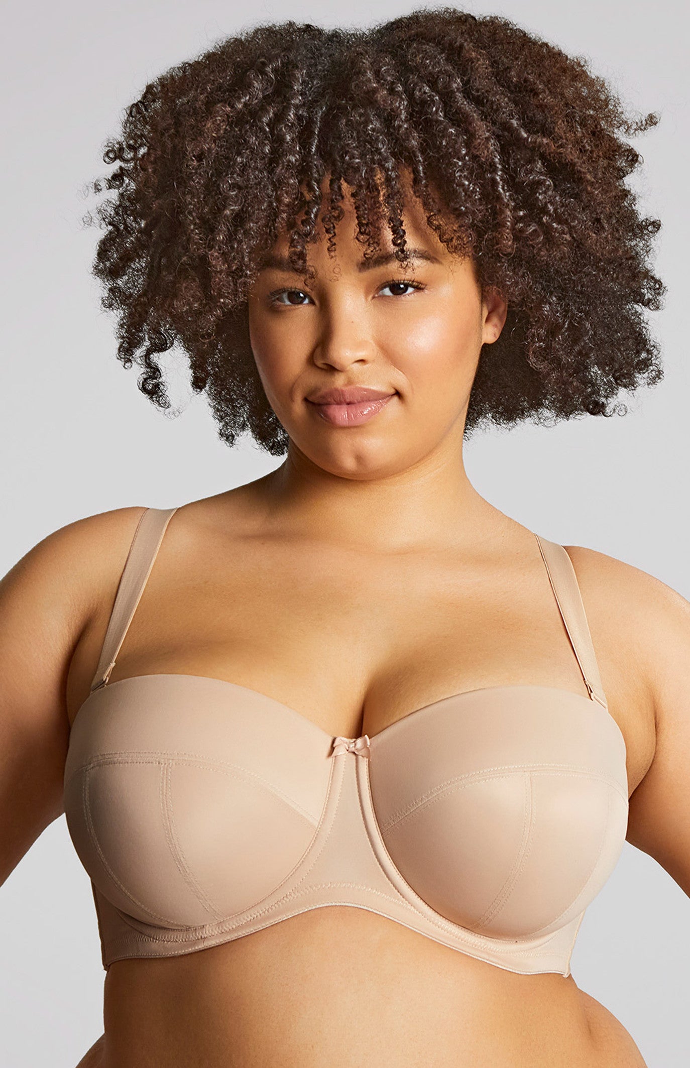 Sculptresse Dana Balcony Strapless Bra