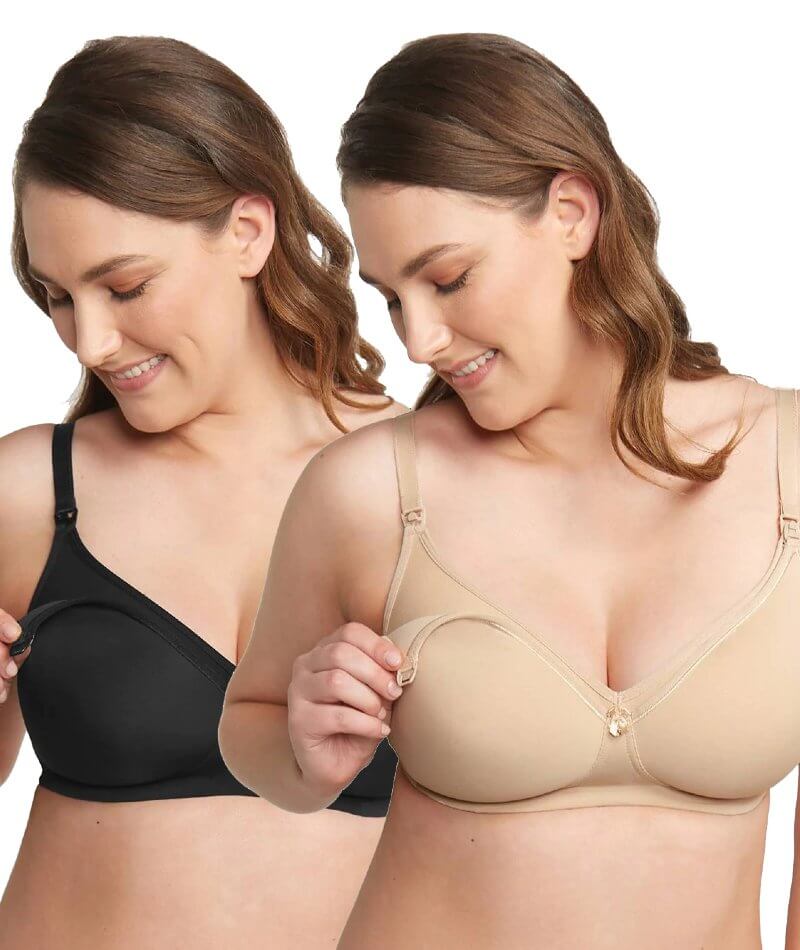Triumph Mamabel Smooth Wire-Free Bras Twin Pack