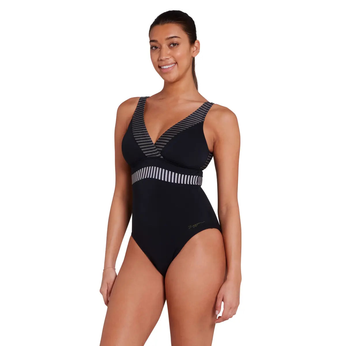 Zoggs Square Back One Piece Swimsuit