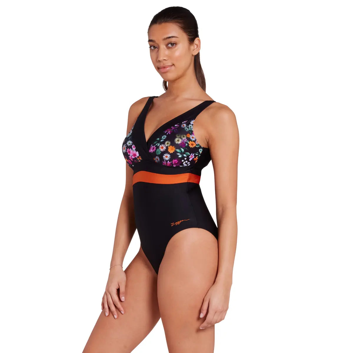 Zoggs Square Back One Piece Swimsuit