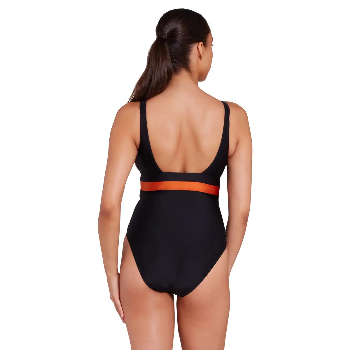 Zoggs Square Back One Piece Swimsuit