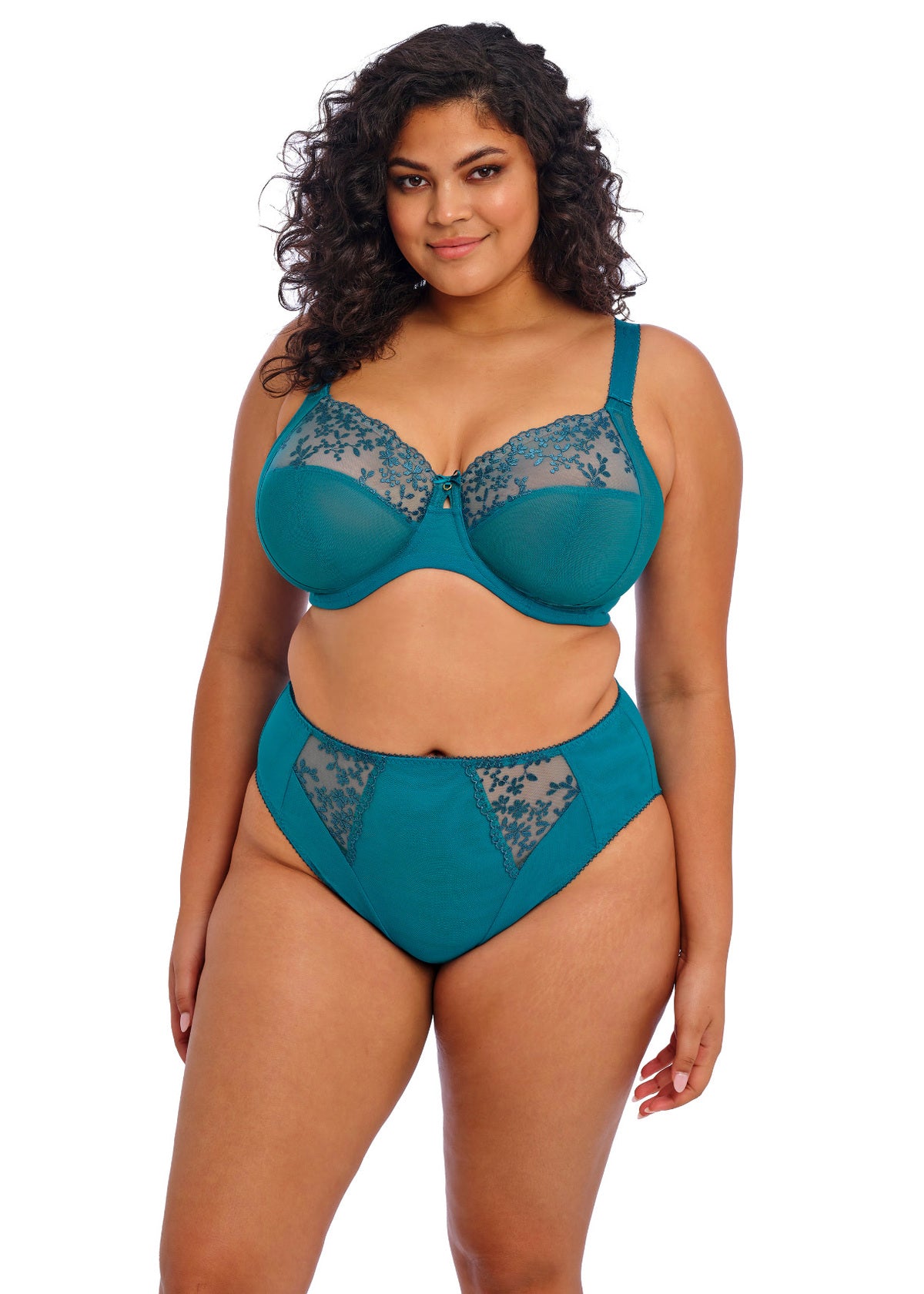 Elomi Zarla High Leg Brief