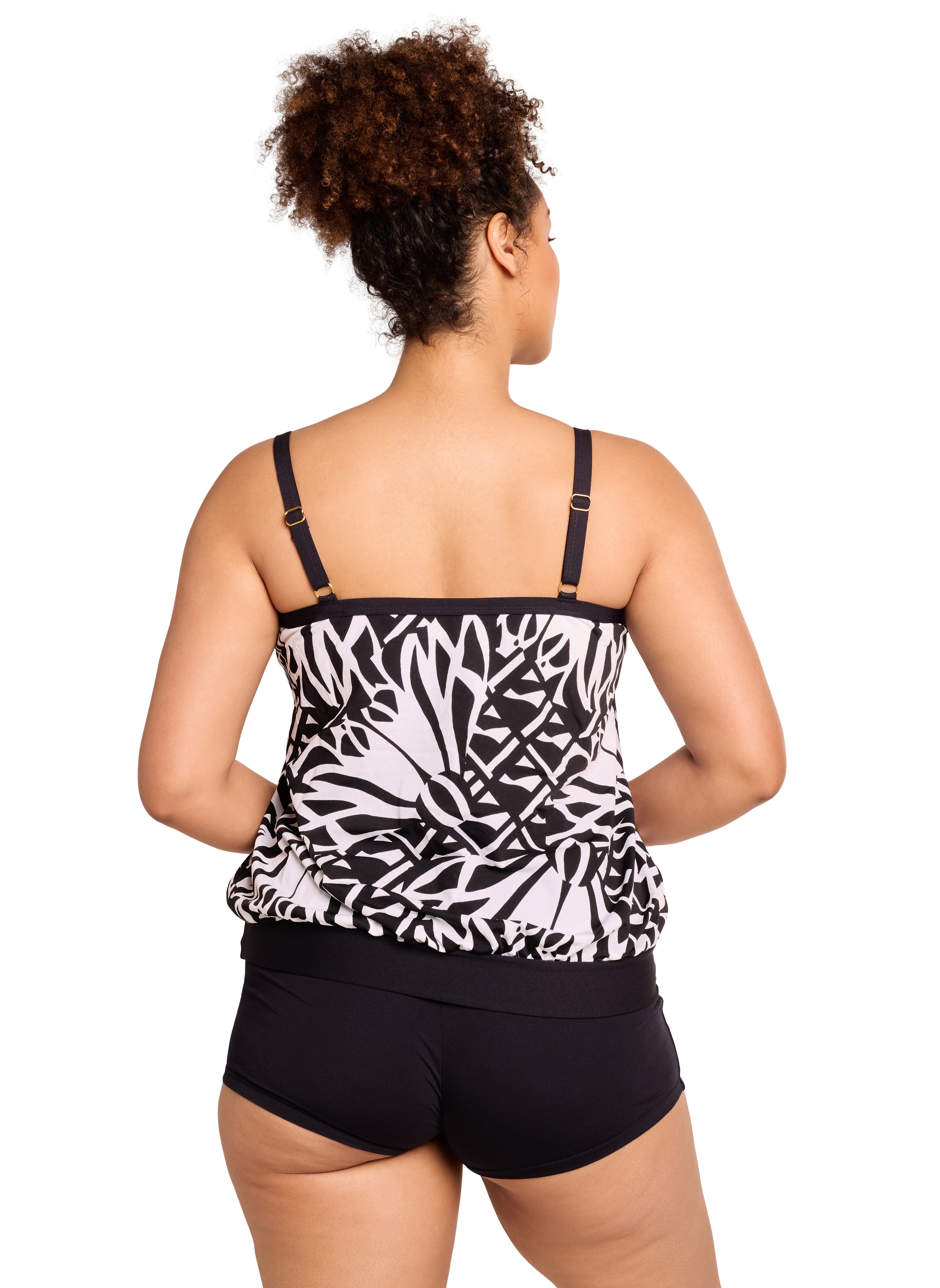 Genevieve Blouson Tankini Top