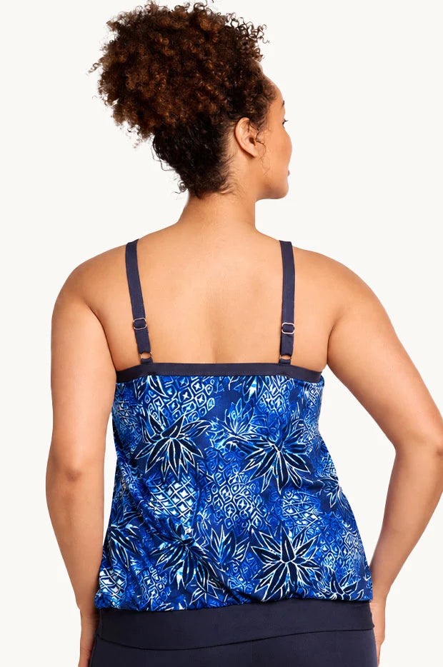 Genevieve Blouson Tankini Top