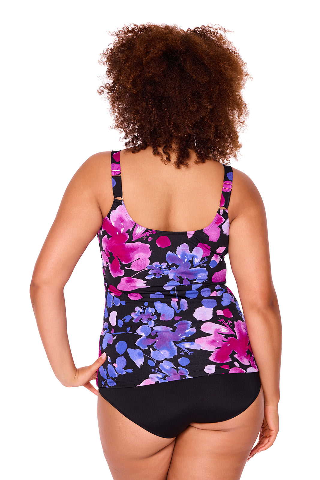 Genevieve Scoop Neck Tankini Top