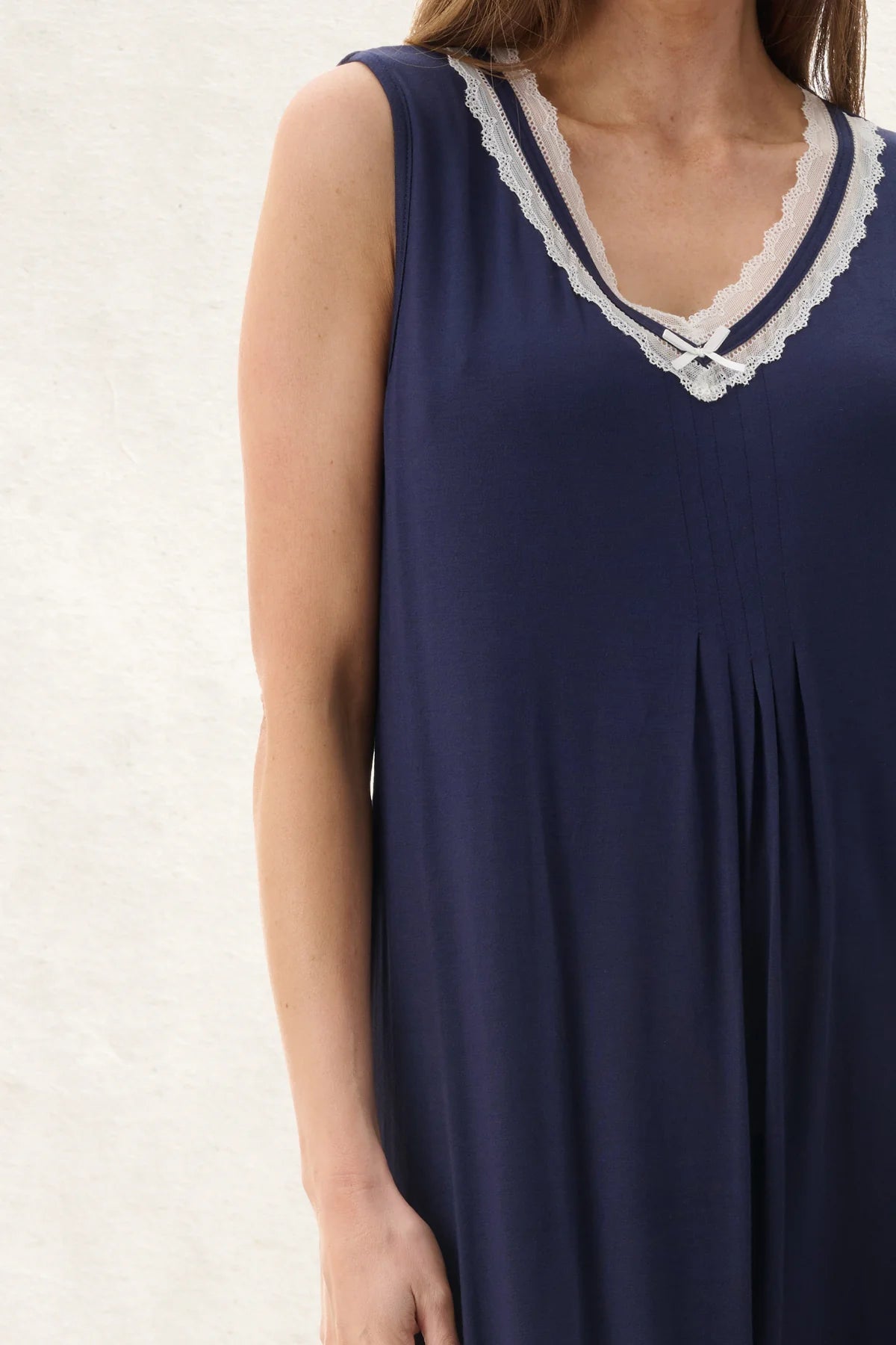 Givoni Sleeveless Short Nightie with Inner Bra