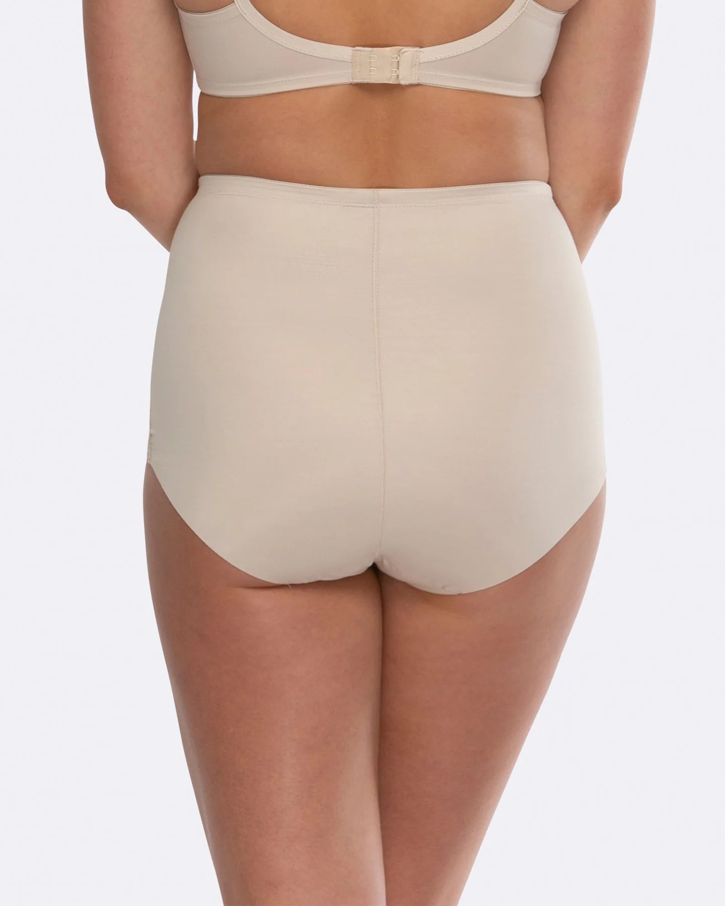 Hush Hush Whisper Firm Control Lace Brief