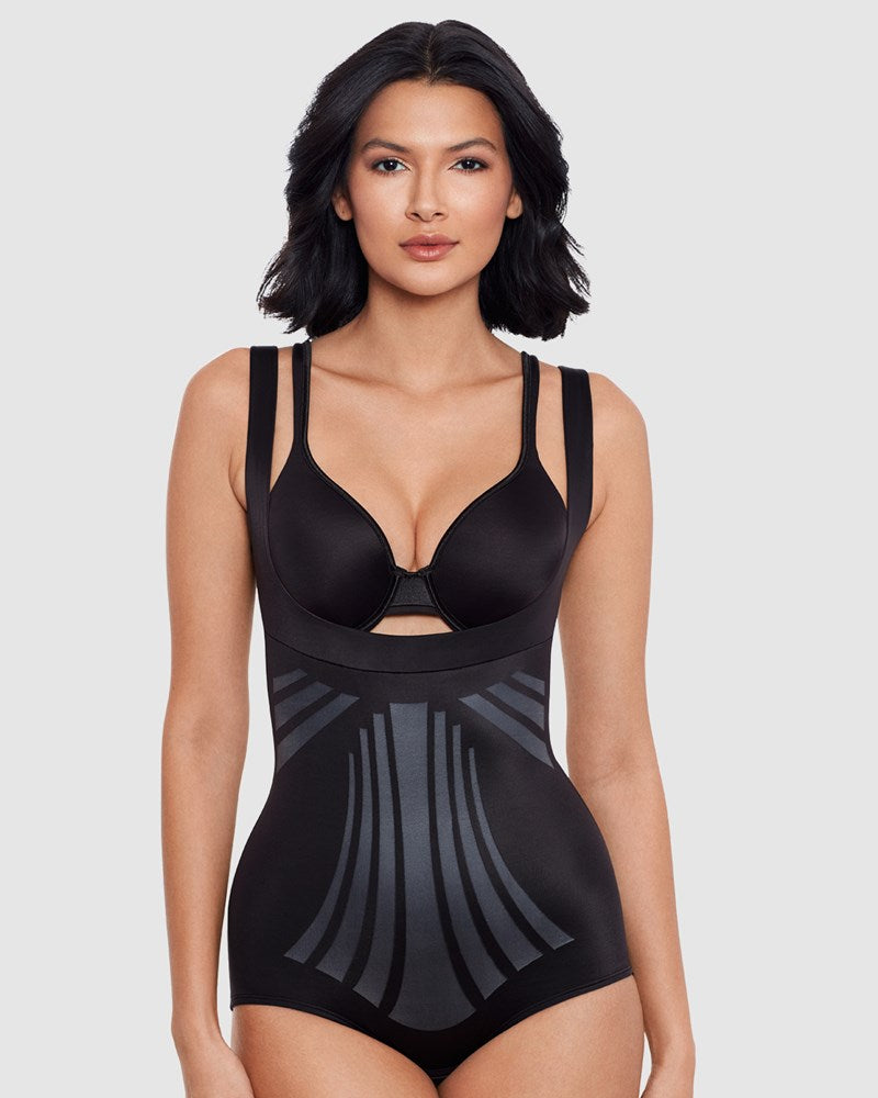 Miraclesuit Modern Miracle Lycra FitSense Cupless Body Shaper