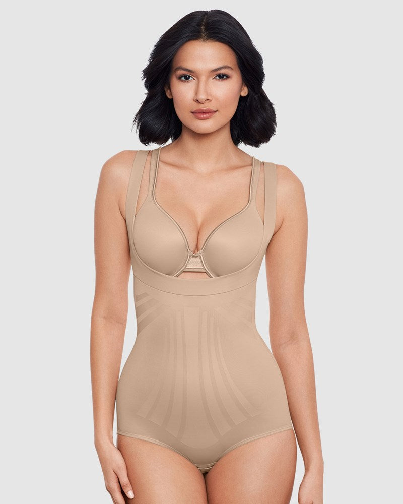 Miraclesuit Modern Miracle Lycra FitSense Cupless Body Shaper