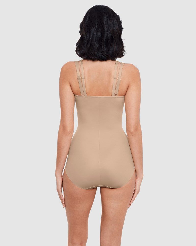 Miraclesuit Modern Miracle Lycra FitSense Cupless Body Shaper
