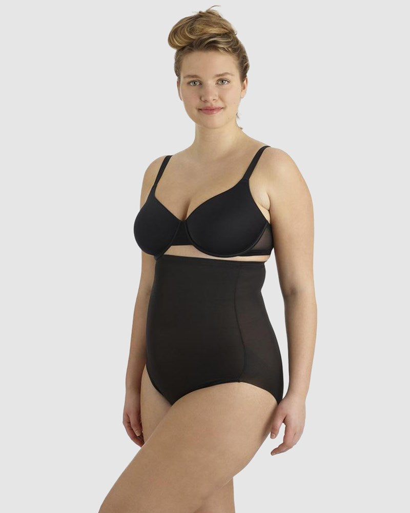 Naomi & Nicole Unbelievable Comfort Plus Size Ultra-High Waist Shaping Brief