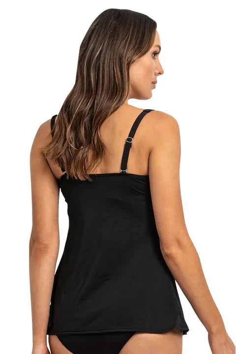Poolproof Classic Square Neck Tankini DD/E Cup