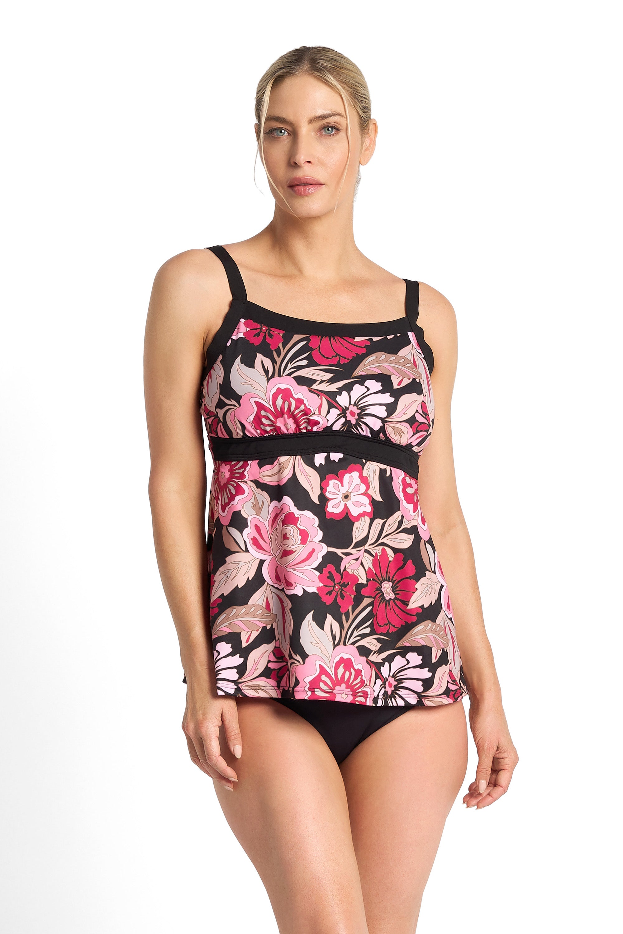 Poolproof Wisteria Swing Tankini Top