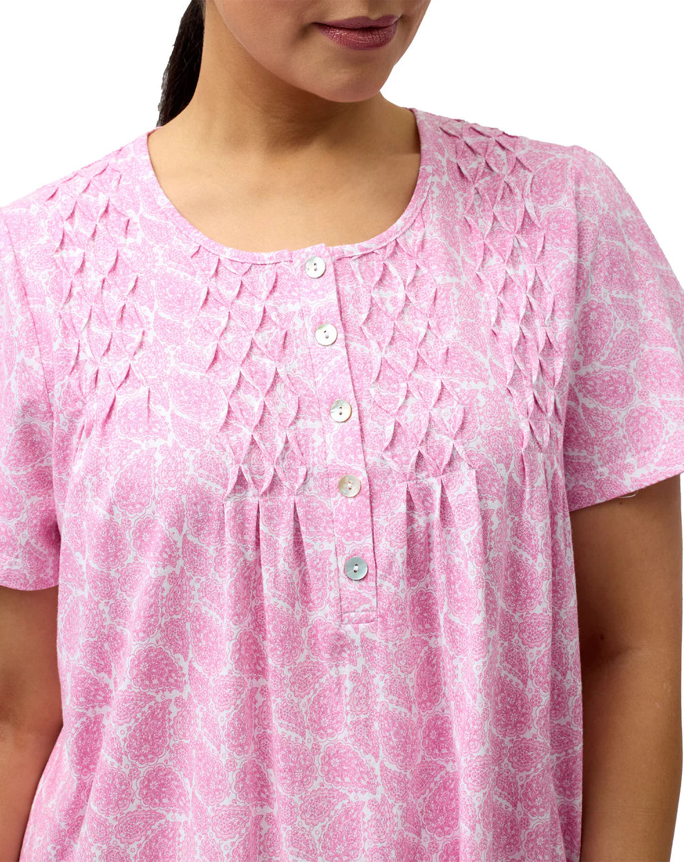 Schrank Paisley Short Sleeve Nightie