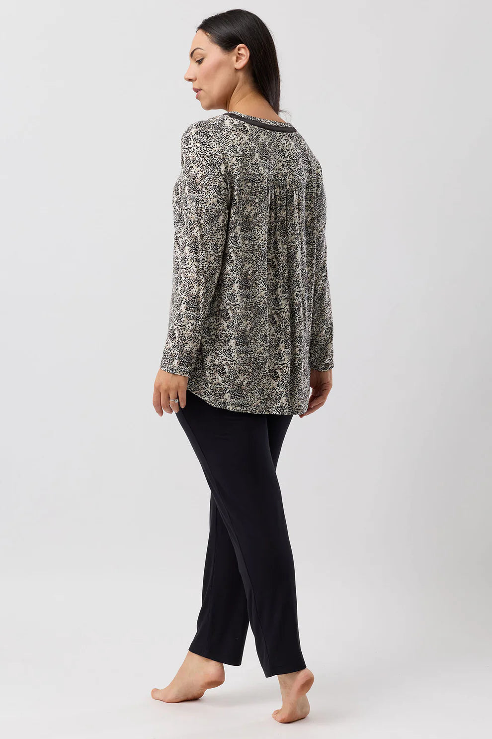 Yuu Leopard PJ Set